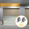 Pulley System For Garage Small Silent Rigging Block Heavy Duty Stainless Cable Pulley Wheel Load Capacity 176 Lbs For Ceiling
