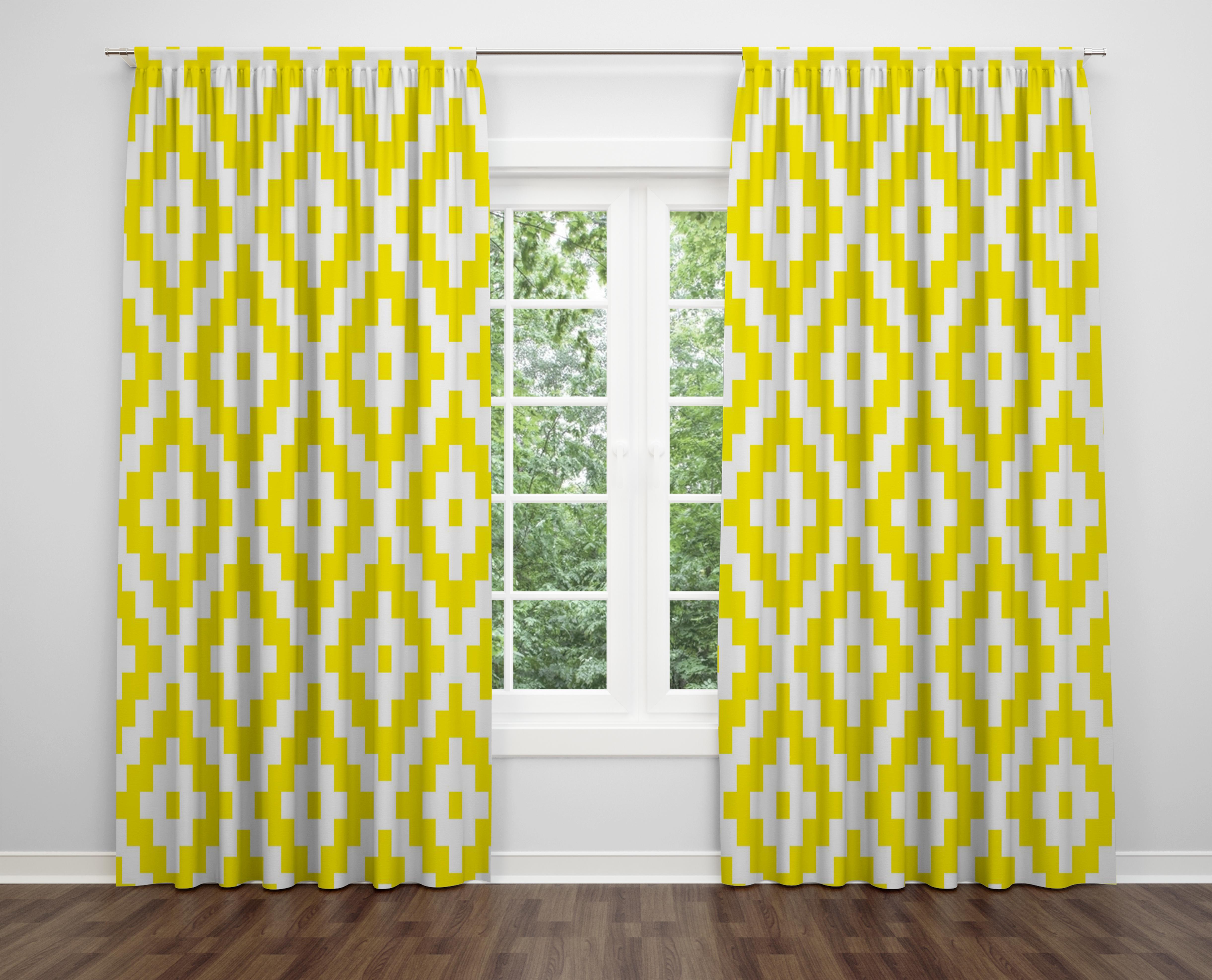 

Декоративний дизайн, високоякісна бавовняна тканина, ви можете вибрати одну або подвійну фіранку з крила 1 piece різнокольоровий