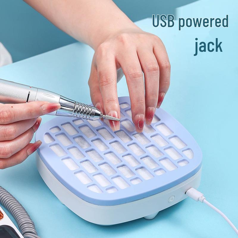 Compact Silent High-Suction Nail Dust Collector with Filter Cotton