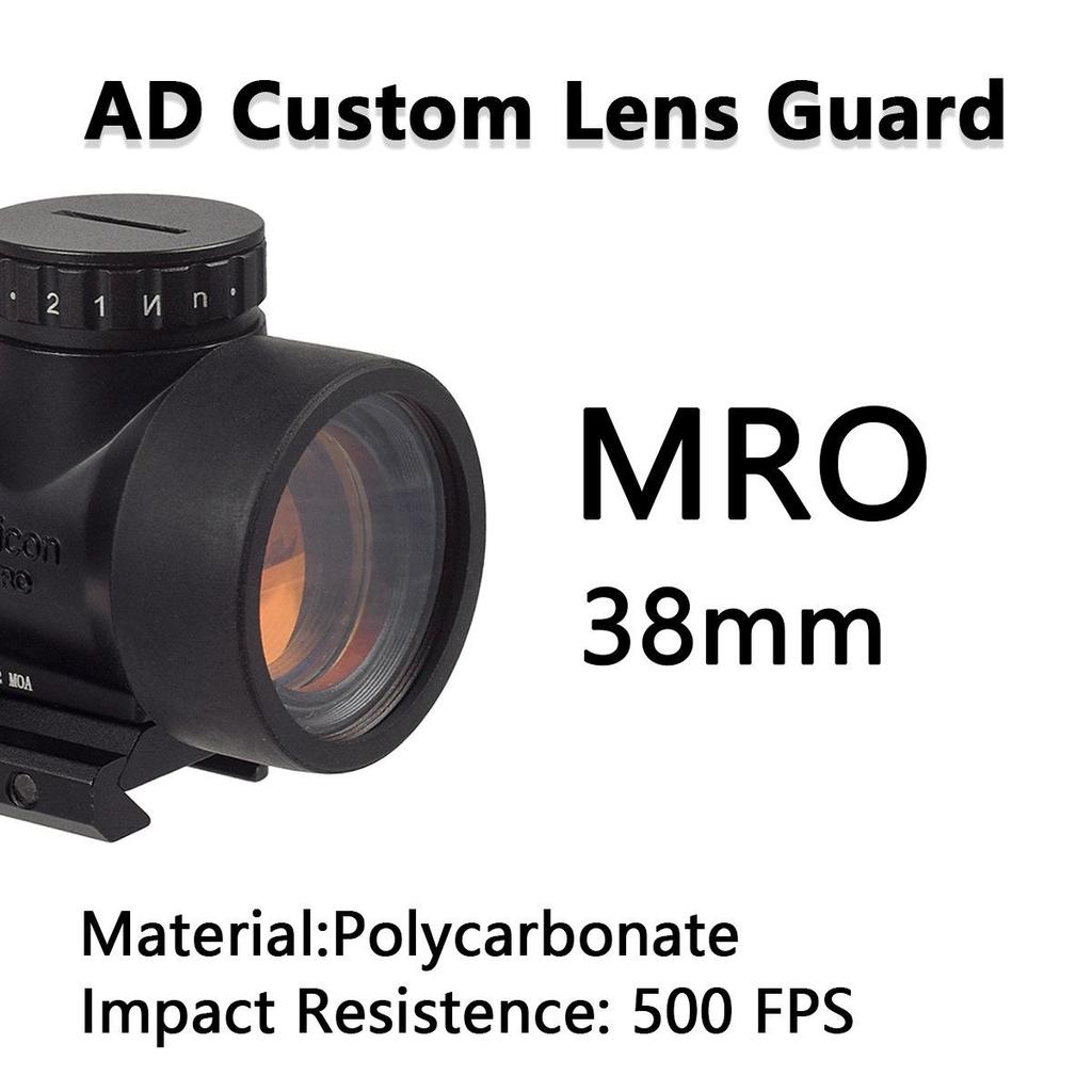Anti-Riot Flashlight & Red Dot Lens Cover for T1/T2/X300V/X400V