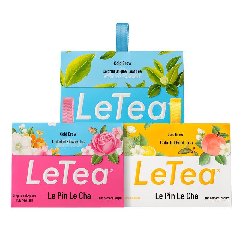 LeTea Premium Assorted Cold Brew Tea Bags (Lu Si s Pick)