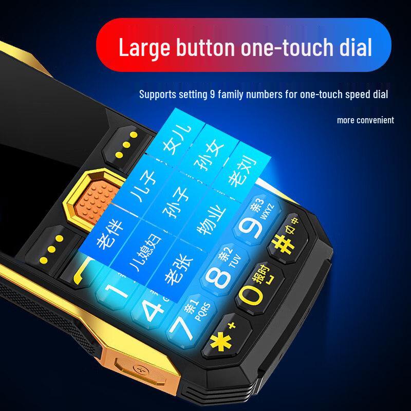 Newman N99 Robustes 4G Feature Phone für Senioren (CN-Version)