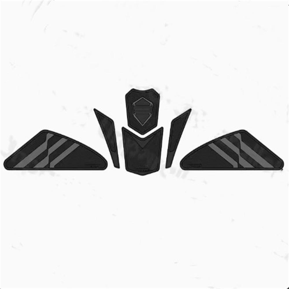 FOR VOGE CU525 Thickened Fuel Tank Sticker Rubber Fish Bone Sticker Accessories Modified Anti Wear and Anti slip Sticker Decal A