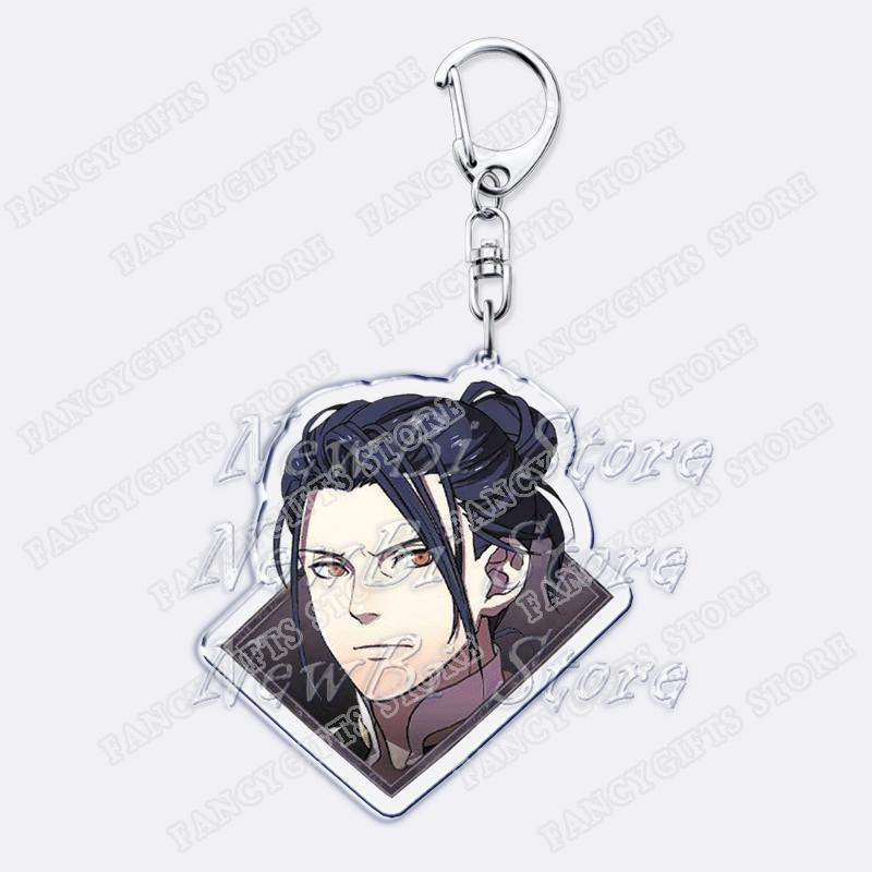 

Popular Game Chibis Keychains for Accessories Bag Key Chain Ring Jewelry Byleth Linhardt Gamer Fans Gifts Gaming Keyrings