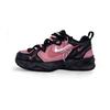 Air Monarch 4 Slip Resistant, Abrasion Resistant, Lightweight Low Top Chunky Sneakers Unisex Black Pink 415445-001(Team502-)