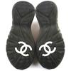 Tolle CHANEL Sneaker COCO Markenzeichen Matelassé Logo Sohle Wildleder rosa schwarz 36 G38290 Gebraucht