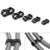 Hose Adapter, 4 Pcs 10AN Hose Separator Clamp Fuel Line Mounting Clamp Mounting Splitter Adjusting Adapter for Brake Water Pipe