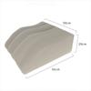 Comfortable Flocking Inflatable Leg Swelling Relief Swelling Hip Foot Knee Cushion Trapezoidal Foot Support Travel