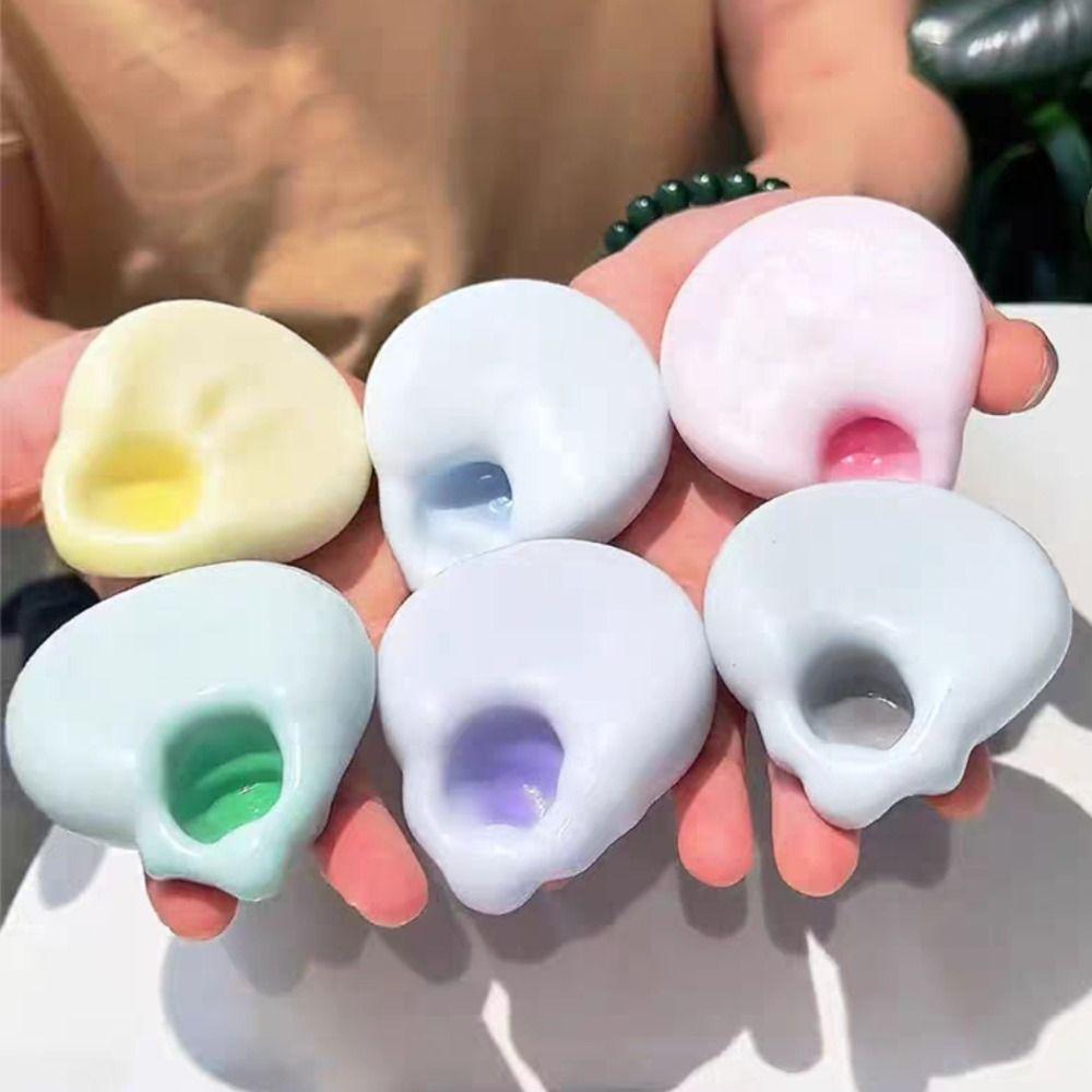 Fidget Pinch Toy Hand Made Ball Ice Skin Sticky Rice Trick Gift Squeeze Toy  Kids Toys