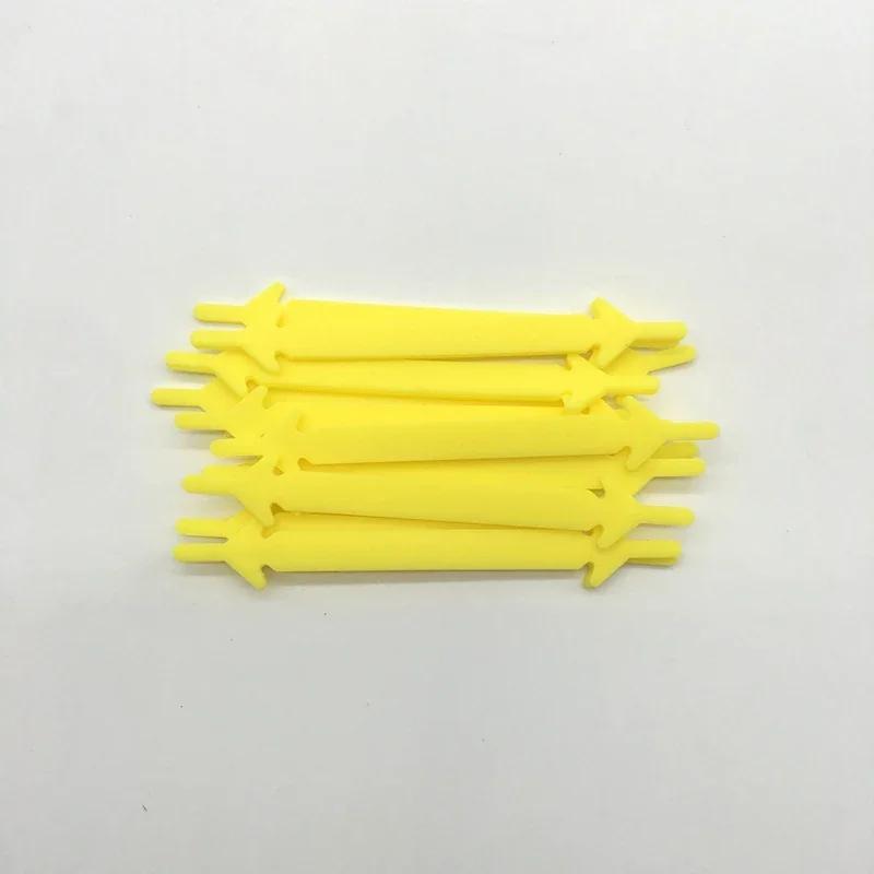 Cordones Elásticos de Silicona para Zapatillas Deportivas de Running Sin Atar Cordones para Zapatillas Correa Ajustable para Zapatos Cordón Para Hombres Mujeres cordones 12 Piezas / 1 Set