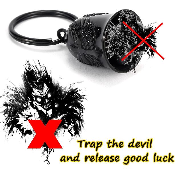 Motorcycle Cross Bell - Key Chain Biker Bells Protect The Rider - Accessories