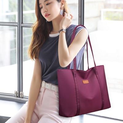 Duża pojemność płócienna torba typu tote Nowa modna torebka Oxford Nowa prosta damska torba na ramię Torby designerskie