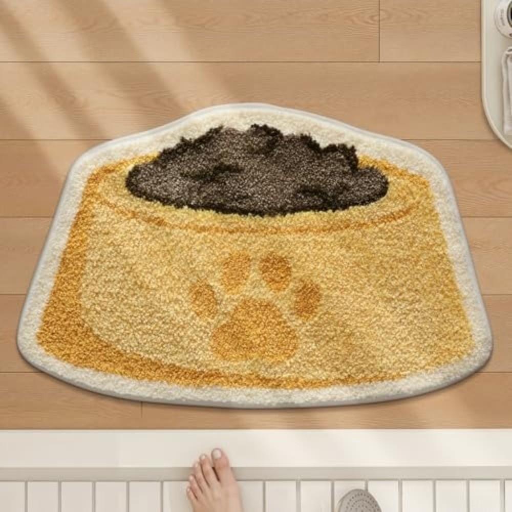 Dense Pile Entry Doormat Machine Washable Door Mat Comfortable Bathroom Floor Mat  Bathroom Doorway