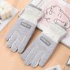 Warm Gloves Women's Fleece Windproof Waterproof Non-slip Outdoor Riding Bicycle Cold-proof Touch Screen Winter Gloves