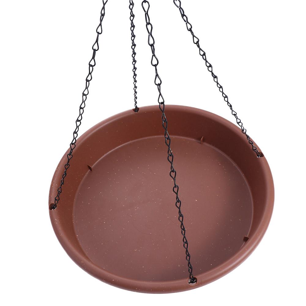 Velkokapacitní miska na vodu pro ptáky Závěsný podnos pro ptáky Platforma Krmítko Miska na krmivo pro ptáky Ptačí koupel
