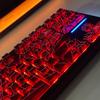 Spider Web Keycaps Side Print Shine-Through, PBT OEM Profile for 67/84/87/98 Key Custom Mechanical Keyboard