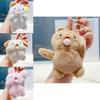 Cute Cartoon Plush Keyring With Bubbleemitting Design For Kids And Fans