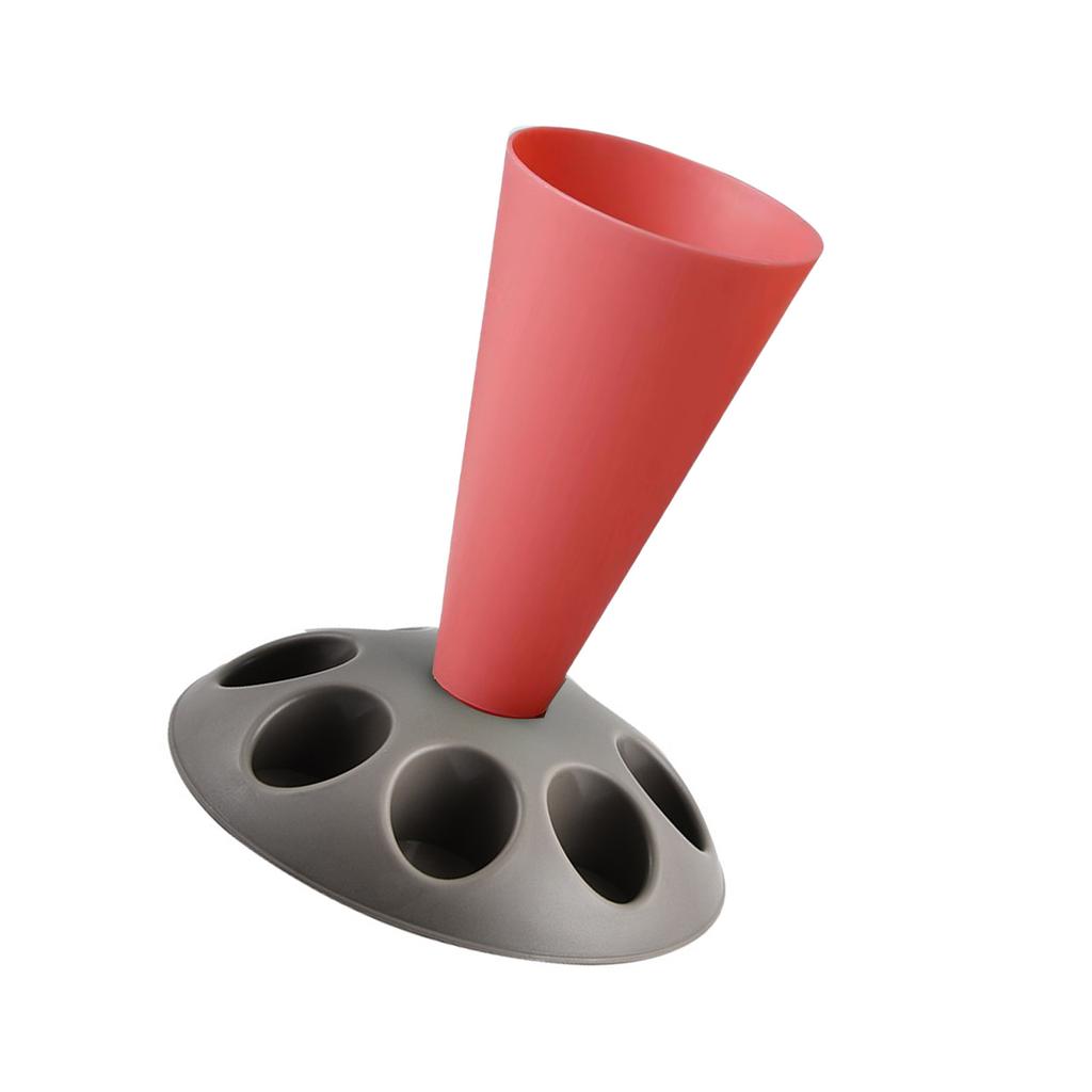 Piping Bag Stand with 8 Slots Cream Filling Holder Pastries Decorating Tool Rack Present Present for Baking People