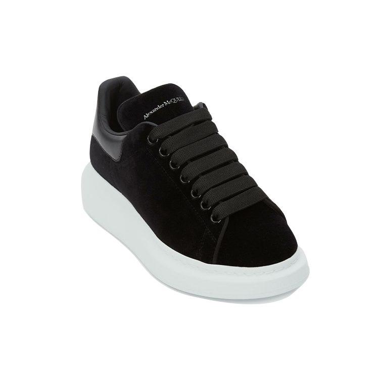 Alexander Mcqueen Oversized Smooth Black Women's 553775W4FKT1000