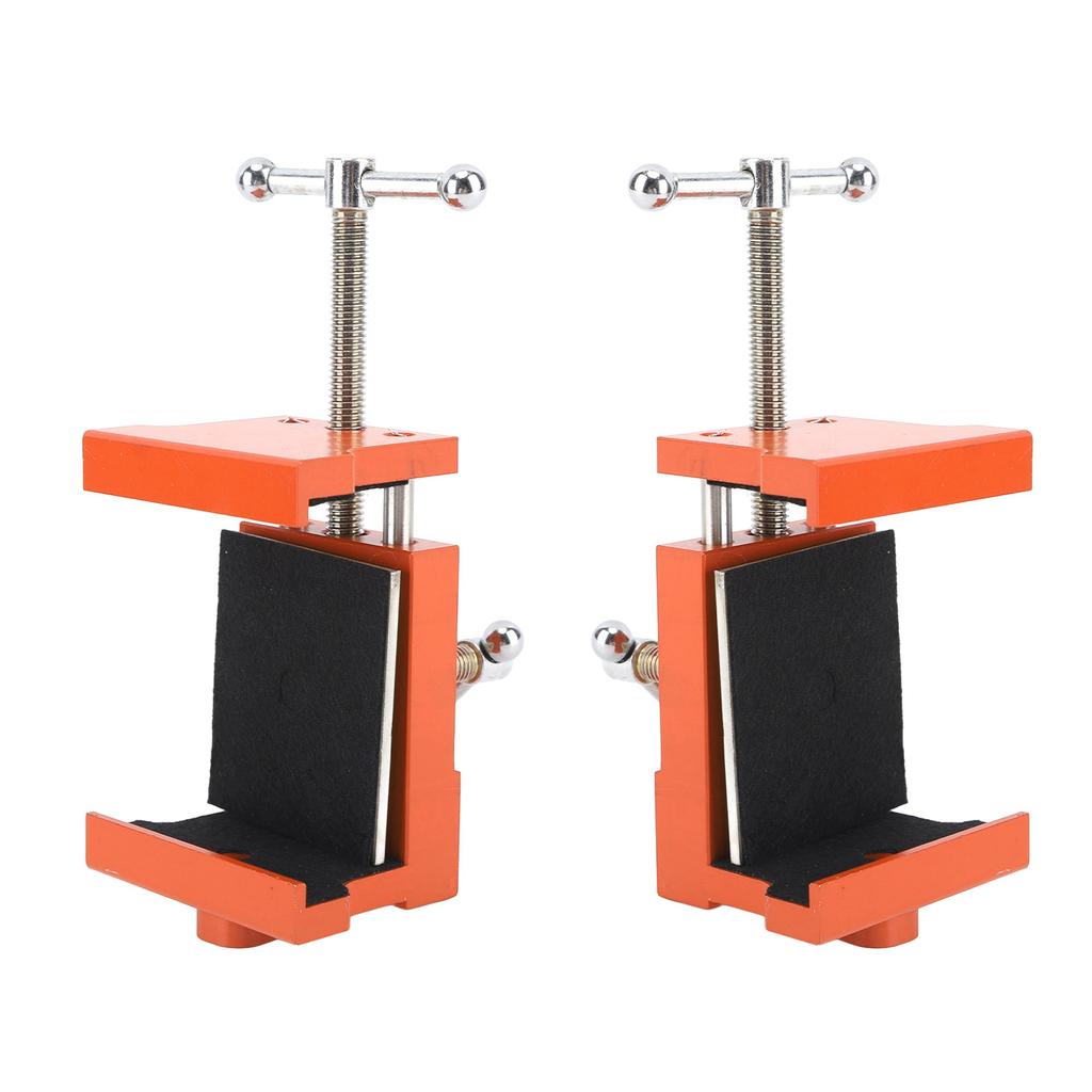2Pcs Cabinet Clamp Woodworking Face Frame Clip Claw Aluminium Alloy 440lbs Load Limited