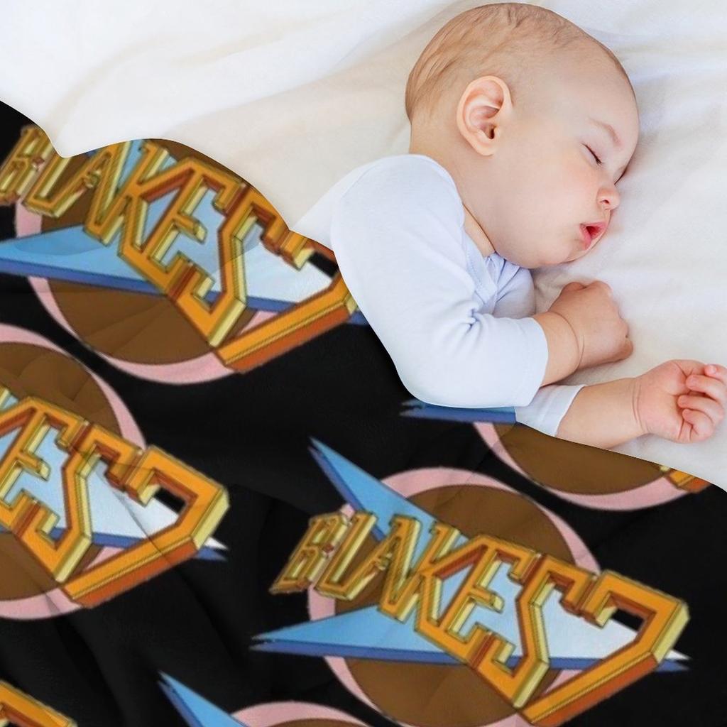 blakes 7 retro 70s tv Throw Blanket decorative Kid'S Soft Big Decorative Sofas Blankets