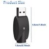 2PCS Smart USB Charger LED Indicator Intelligent Overcharge Protection Compatible With USB Adapter Latest Version