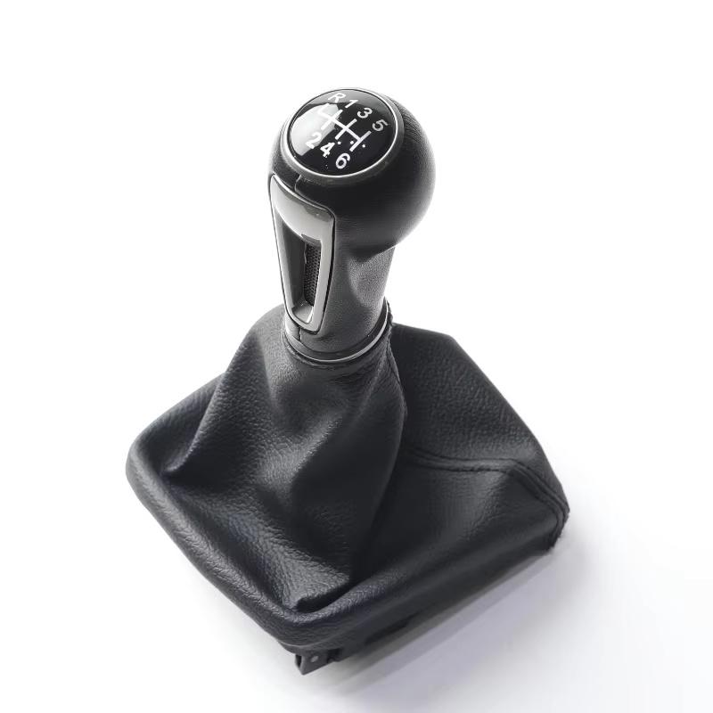 5 6 Speed Car Gear Shift Knob For SEAT IBIZA IV (6J) 2009 2010 2011 2012-2017 With Gaiter Boot Leather Cover Case Accessory