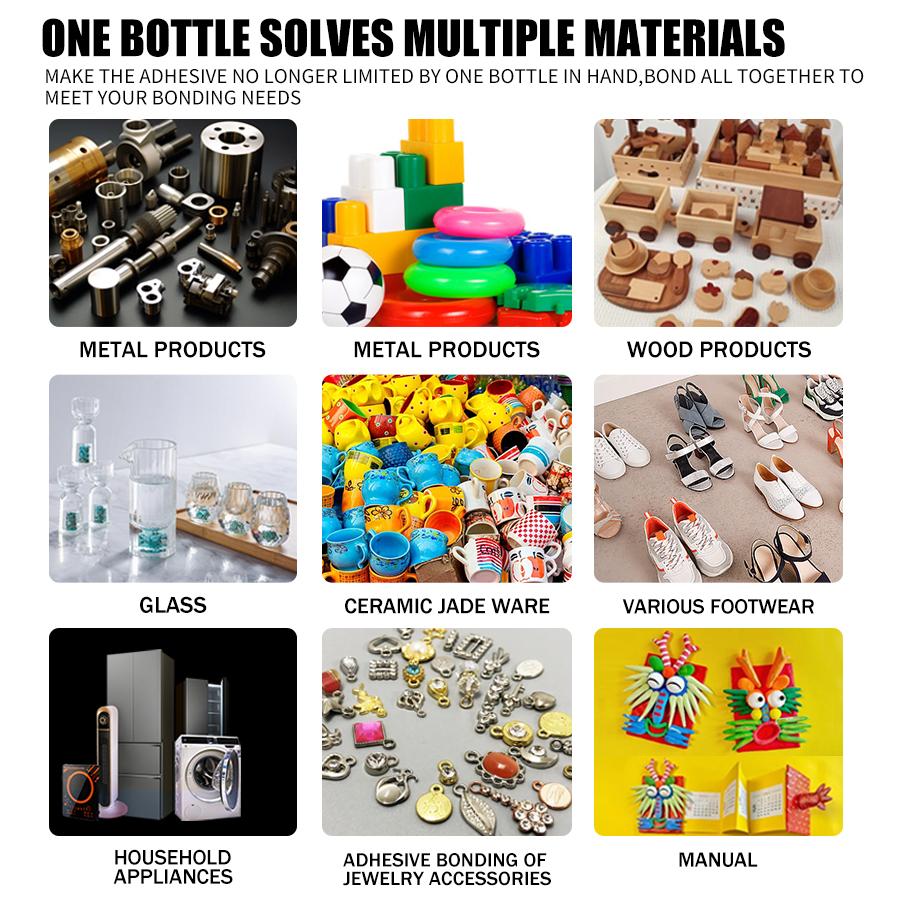 1-5 Stück 502 Sekundenkleber Sofort Schnelltrocknender Cyanacrylat-Klebstoff Leder Gummi Holz Metall Starke Verbindung Flüssigkleber Werkzeug