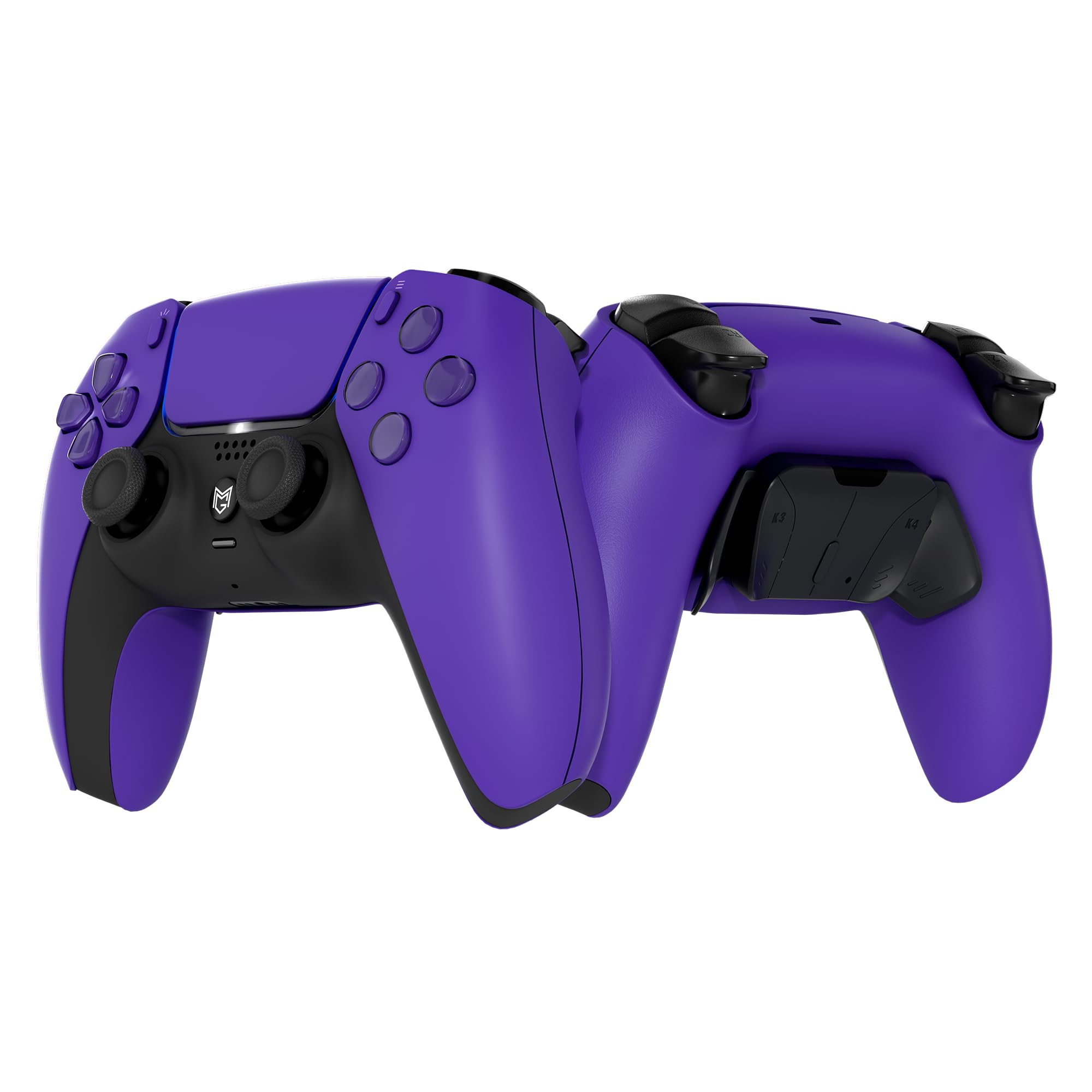 

Кастомний PS5 PC з заднім перепризначенням легкий ідеальний для FPS задній [MERKA.G] контролер, сумісний, сумісний, пелюстки, функція, тип, (фіолетовий, 4) фіолетовий