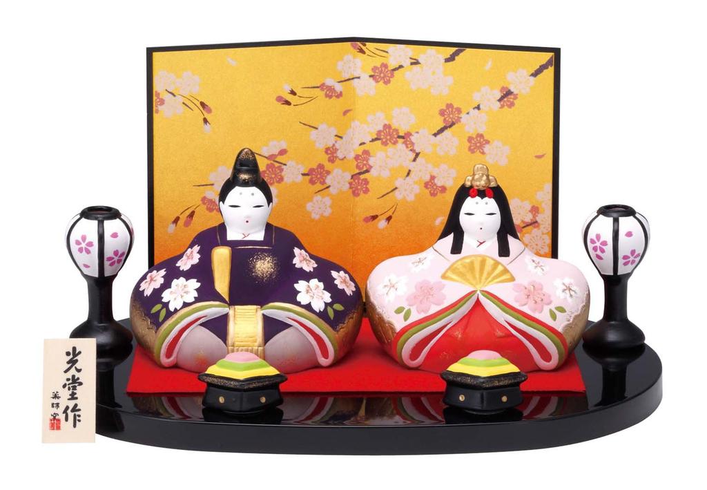 Yakushi Kiln Doll Festival Hina Prince and Elegant Sakura Doll, Kinsai, Princess,