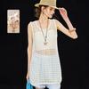 Bohemian Crochet Knit Sleeveless Vest