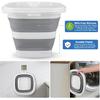 Car Wash Bucket 5L, Collapsible Bucket For Cleaning Supplies, Folding Mop Buckets Water Storage Containers For Camping Gardening Finishing Beach