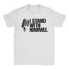 T-shirt en coton Jimmy Kimmel pour homme Plage Liberté d'expression T-shirts géniaux Col rond Tee-shirt Hip Hop Hauts décontractés Oversize