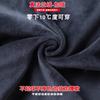 Autumn and winter velvet jeans loose straight tube medium thickened high waist cotton long pants winter