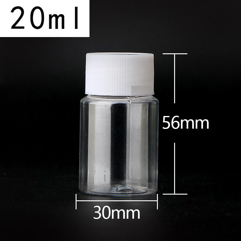 

Прозрачные ПЭТ пластиковые бутылки с широким горлышком - 50/100 мл, дозирующие и укупорочные крышки для капсул