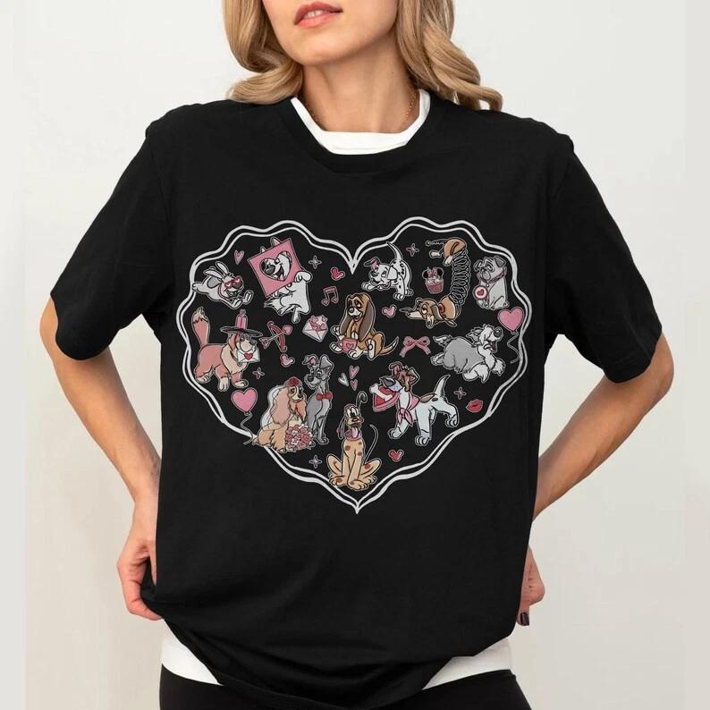 Lady And The Tramp T Shirt Unisex 2 S