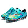Children's football shoes boys and girls broken nails Velcro artificial turf school game training shoes
