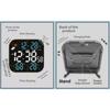 LCD Wall Clock Digital Wall Clock Weather Forecast Function