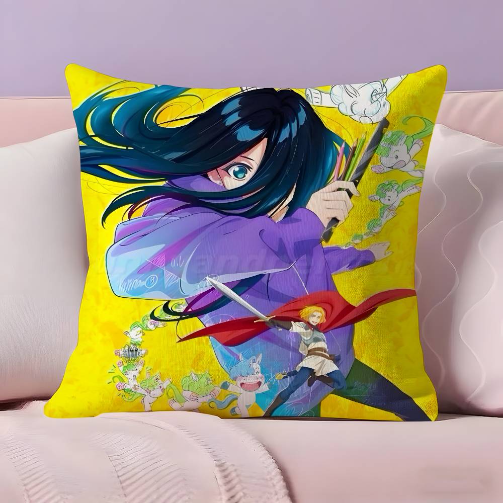 Anime Z-Zenshu Pillow Case Ultra Soft Skin Friendly Fabric Cloud Like Comfort & Concealed Zipper