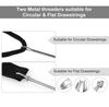 2pcs DIY Rope Threader Clip Drawstring Threader Tool Metal Drawstring Threader Elastic Sewing Tweezer for Replacement Drawstring for Home
