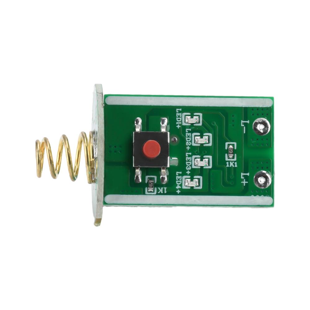 3-4.2V Electric Torch LED Circuit Board Type-C Charging Electron Plate DIY LED Light Accessories