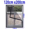 Inset Window Screen Mesh, Air Tulle Adjustable Summer Invisible Anti-Mosquito Net Fiberglass Removable Washable Customize Screen