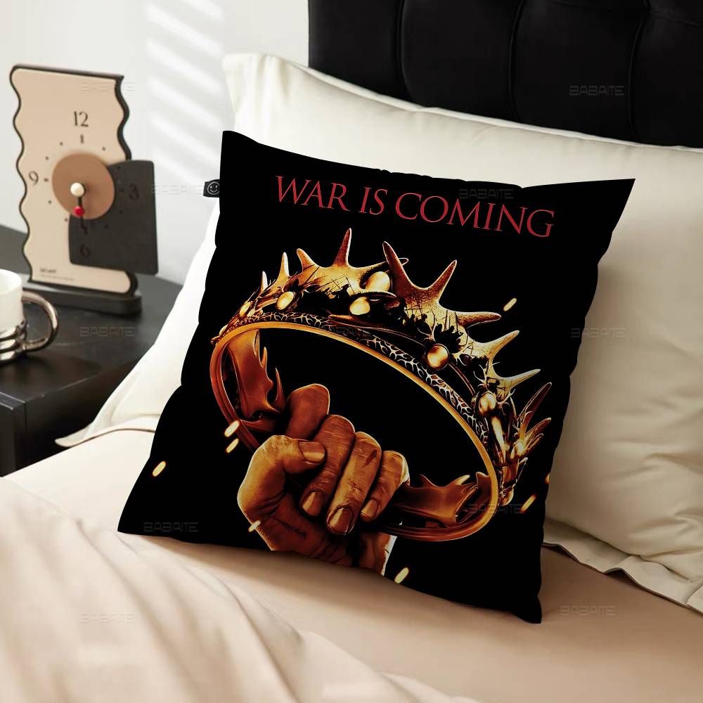 Film GGame Of TThrones Office Cushion Pillowcase Car Cushion CoverXCM Lumbar Pillowcase Sofa Pillowcover