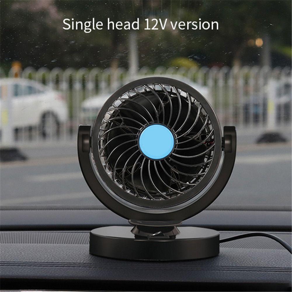 USB/12V/24V Car Cooling Fan Single/Dual Head Desktop Fan Air Circulation Fans  Truck Vehicle