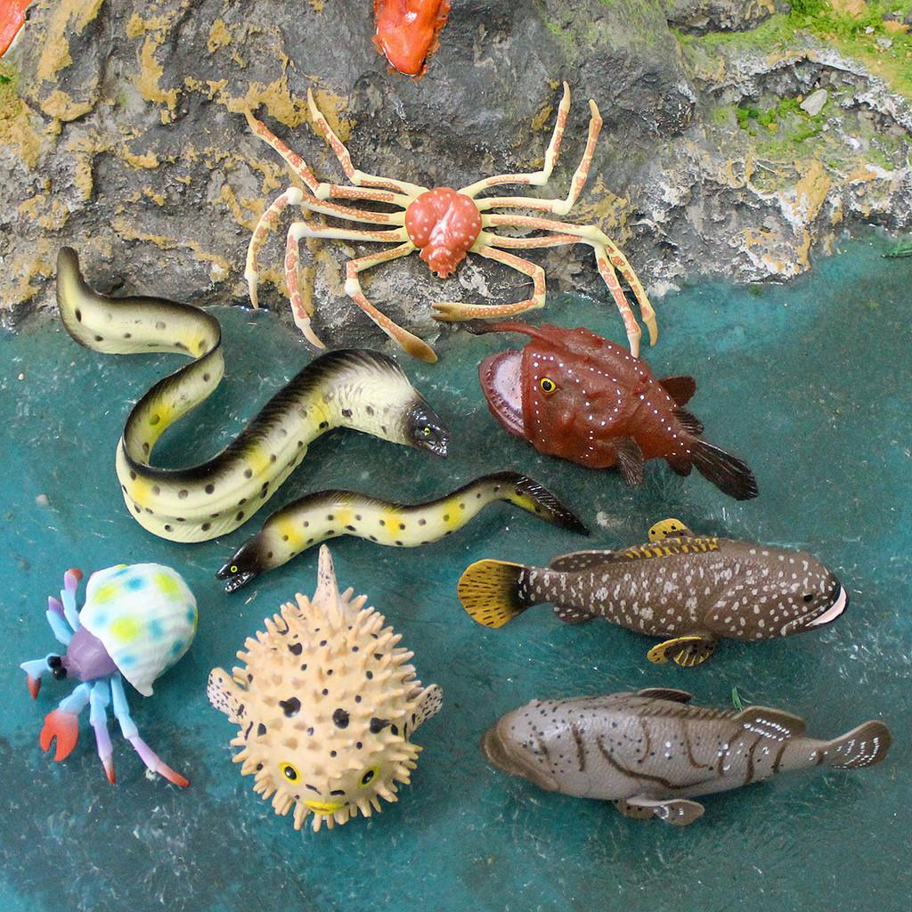 Ocean Creature Pvc Figures With Authentic Appearance For Educational Display And Gifts