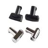 Universal Shower Curtain Rod 25mm Adjustable Zinc Alloy Bracket Corrosions Resistant Bathroom Accessory