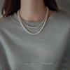 High-Gloss Mother-of-Pearl Necklace: Women's Exquisite, Durable, Strong Light Baby Rice Beads Clavicle Chain