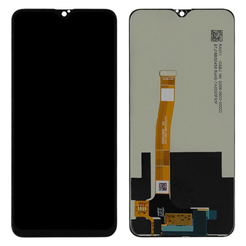 For OPPO Realme 5 Pro/Realme Q Grade C LCD Screen and Digitizer Assembly Replacement Part (without Logo)