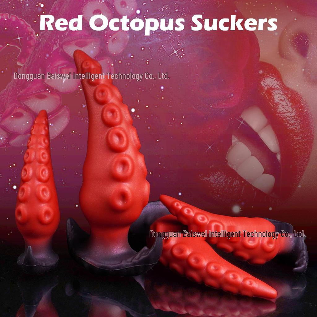 Alien Octopus Tentacle Anal Plug for Women - Outdoor Wearable Dildo Toy