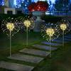 LED Fireworks Lights String To Insert a Drag of Four Fireworks Lights Garden Lights Lawn Stars Christmas Decorative Lights